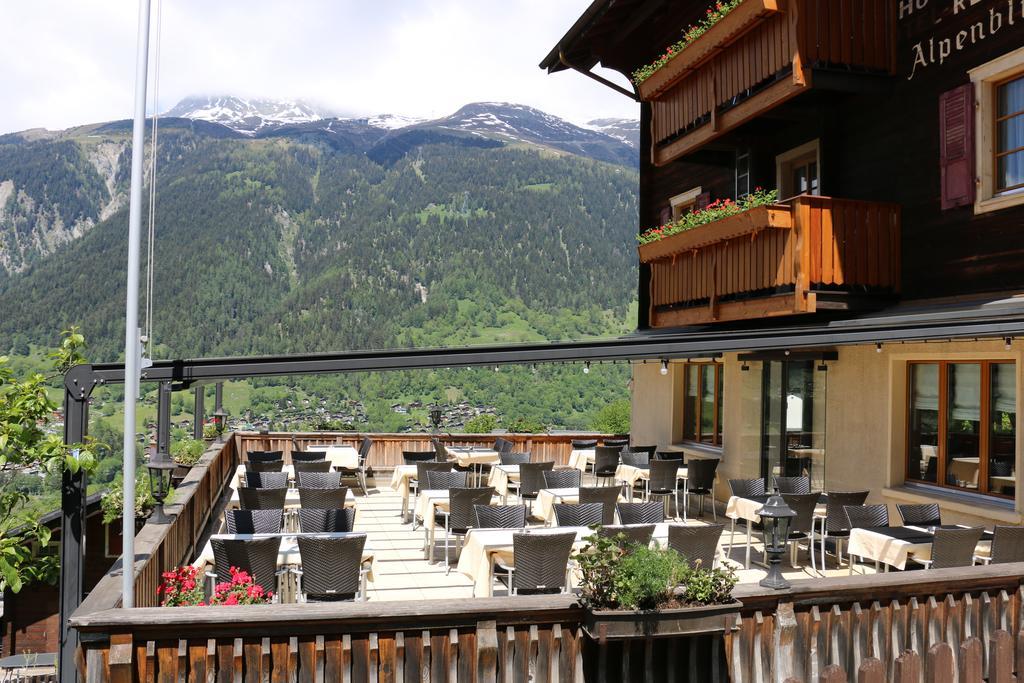 Hotel Restaurant Alpenblick Ernen Exterior foto